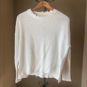 Pistola Denim // Olga Pullover Sweater SZ M white